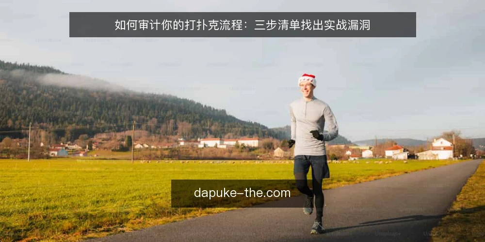 如何审计你的打扑克流程：三步清单找出实战漏洞 — 为什么现在需要审计打扑克流程 配图